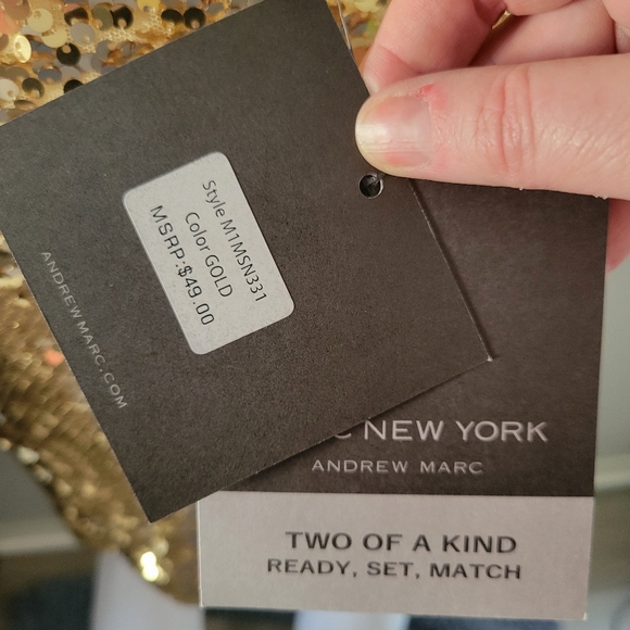 Marc Jacob's Gold Sequin Skirt-NEW YEARS EVE PERFECTION - Picture 8 of 8